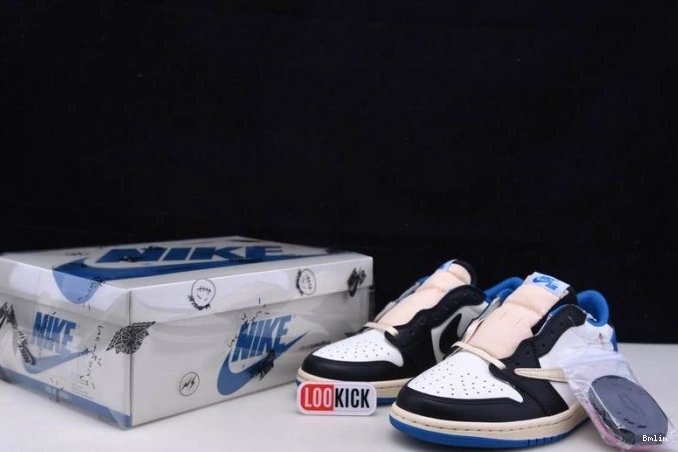 Bmlin x Fragment Scott Travis x Low Retro Air Jordan 1 DM7866-140 Design 0805